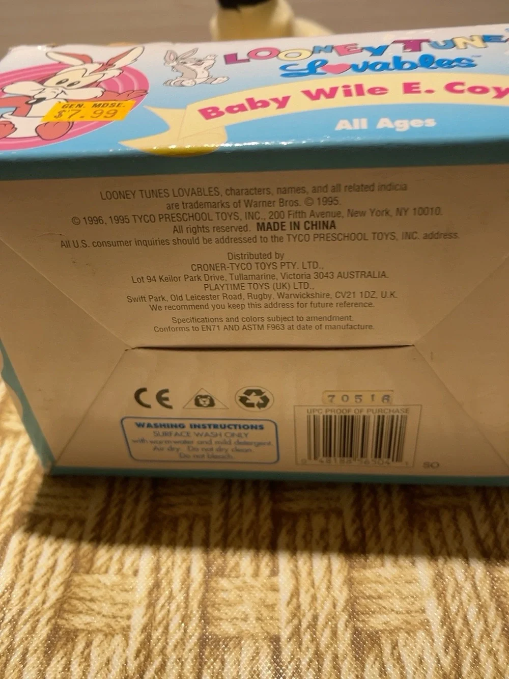 Vintage 1999 Rugrats Tommy’s Reptar Toss Mattel Electronic Floor Game Boxed